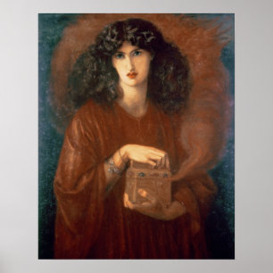 Pandora, 1871 (oil on canvas) poster