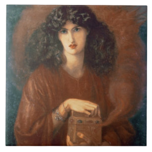 Pandora, 1871 (oil on canvas) tile