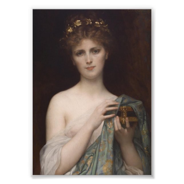 Pandora and the Box Photo Print (Front)