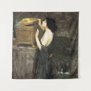 PaNDoRA, by John William Waterhouse, 1896 Tapestry