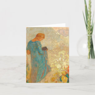 Pandora by Odilon Redon Thank You Card