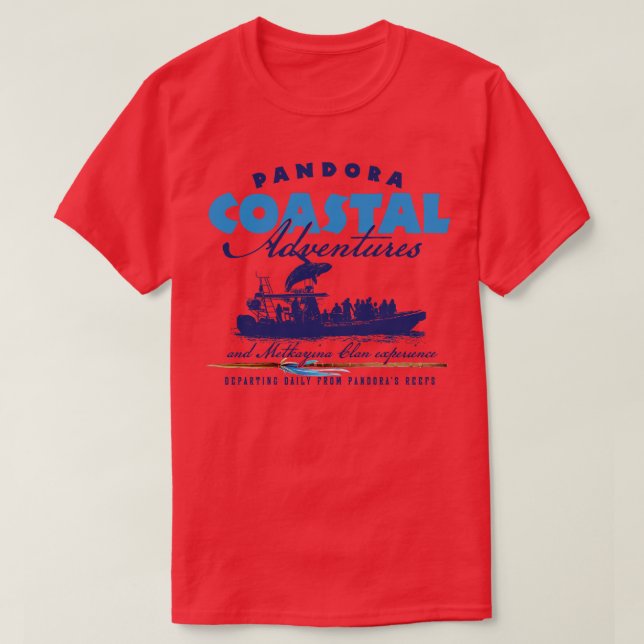 Pandora Coastal Adventures T-Shirt (Design Front)