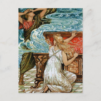 Pandora opens the Box Postcard