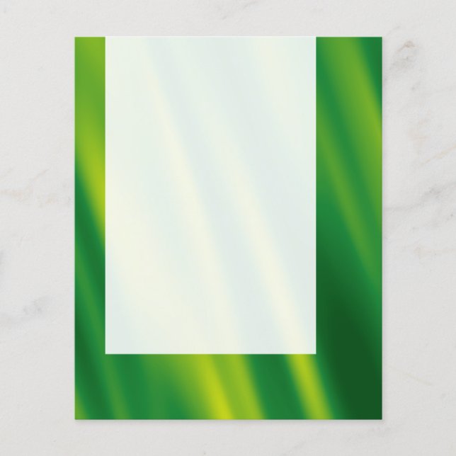 Panel 012 - Green Fall Flyer (Front)