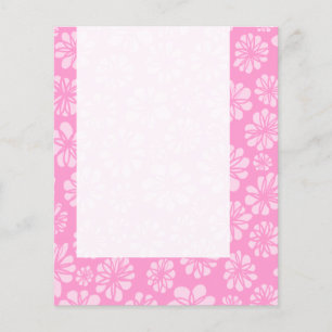 Panel 050 - Pink Floral Flyer