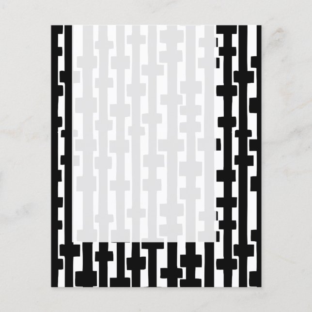 Panel 092 - Abstract Lines Flyer (Front)