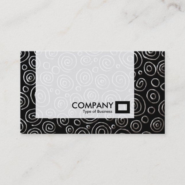 Panel - Abstract 181112 - Exotic Metal Business Card (Front)