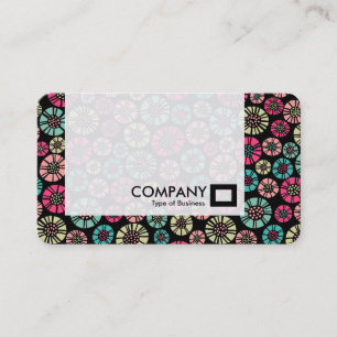 Panel - Abstract Flowers 031023 Business Card