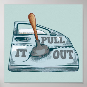 Panel beating car workshop poster