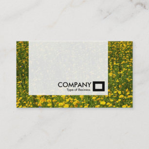 Panel - Bed of Yellow Daisies Business Card