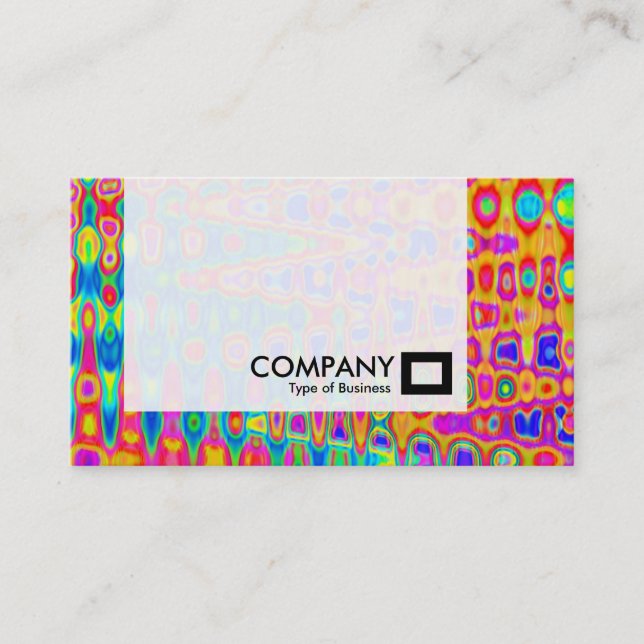 Panel - Colourful Abstract Business Card (Front)