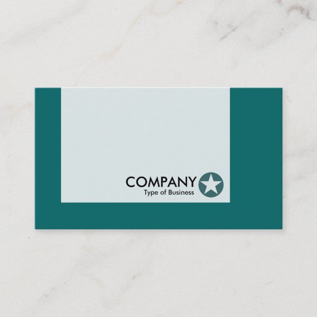 Panel - Colours - Star - Moss Green Business Card (Front)