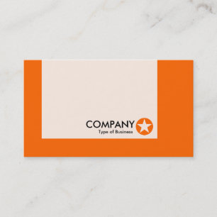 Panel - Colours - Star - Orange Business Card