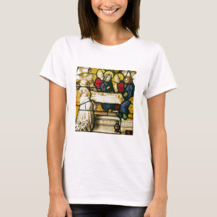 Panel depicting St. Andrew at the Supper at Emmaus T-Shirt