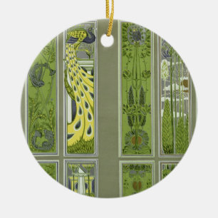 Panel designs, plate III from 'Modern Ornament' pu Ceramic Tree Decoration