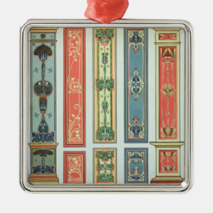 Panel designs, plate XII from 'Modern Ornament' pu Metal Tree Decoration