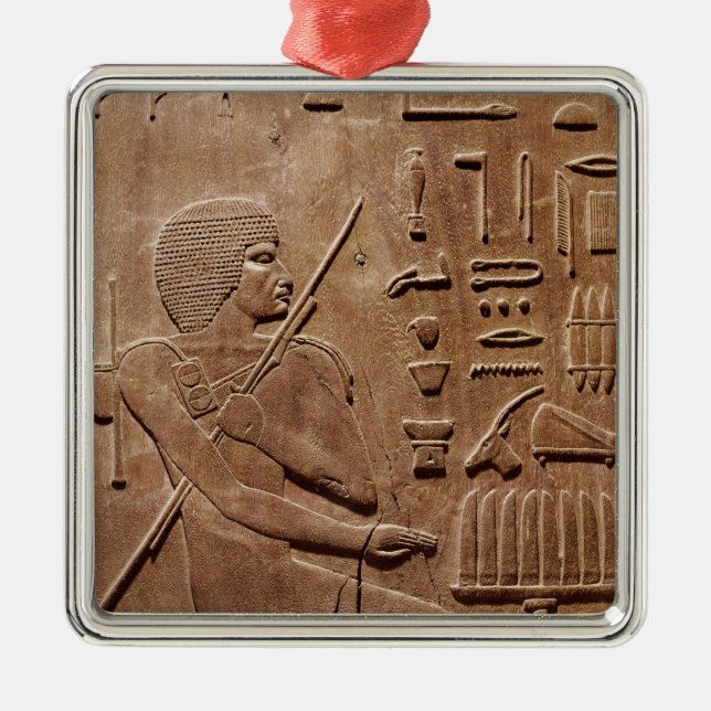 Panel from a niche metal tree decoration (Front)