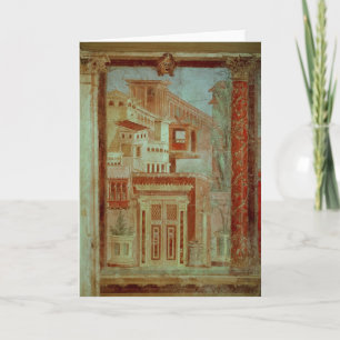 Panel from Cubiculum from the bedroom of the Card