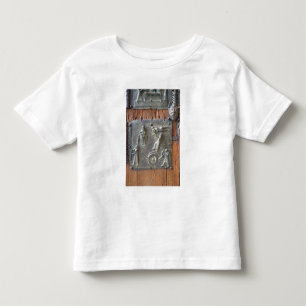 Panel from the left hand door, 12th century (bronz toddler T-Shirt