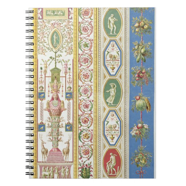 Panel from the Raphael Loggia at the Vatican, engr Notebook (Front)