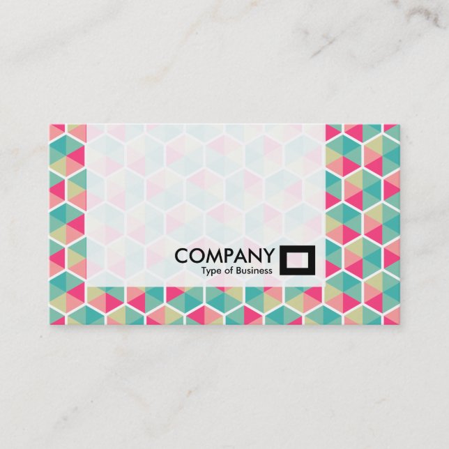 Panel - Hexagon pattern 02 Business Card (Front)