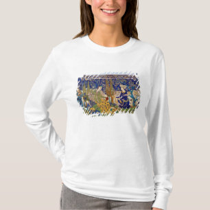 Panel of glazed earthenware tile-work, Isfahan T-Shirt