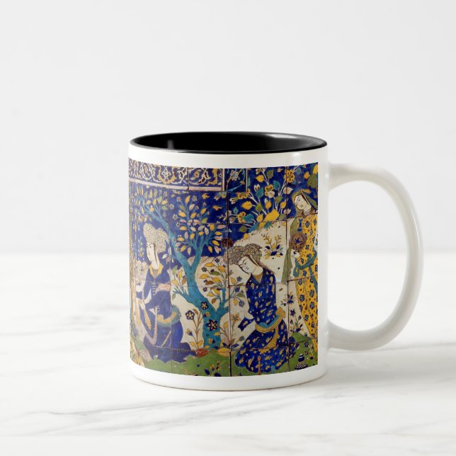 Panel of glazed earthenware tile-work, Isfahan Two-Tone Coffee Mug (Right)
