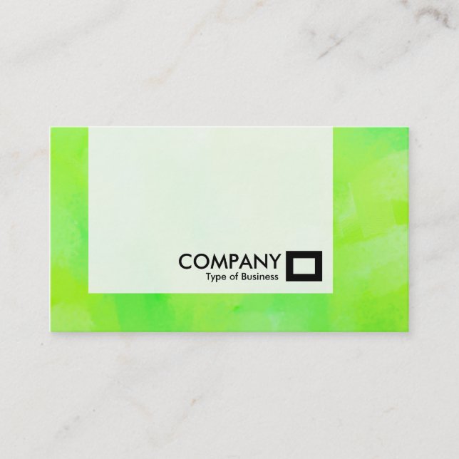 Panel - Painted Green II Business Card (Front)