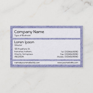 Panels 02 - Blue Grey Stucco Business Card