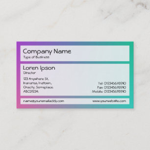 Panels 02 - Colour Blend Business Card