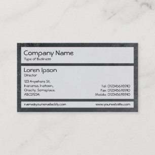 Panels 02 - Dark Stone Business Card
