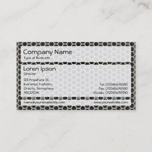 Panels 02 - Honeycomb Warm Business Card