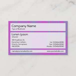 Panels 02 - Magenta Streaks Business Card