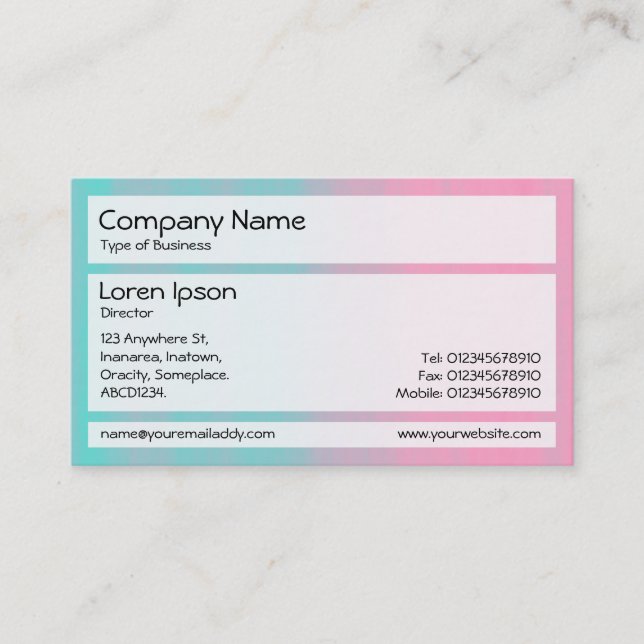 Panels 02 - Soap Sandwich Business Card (Front)