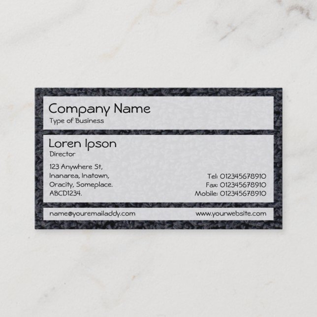 Panels 02 - Woolly Carpet Business Card (Front)