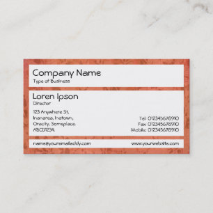 Panels - Imprint of Plants Business Card