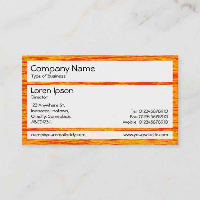 Panels - Lake of Fire Business Card (Front)