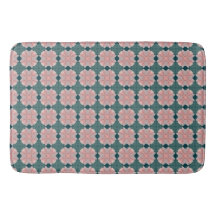 Panels with pink flowers