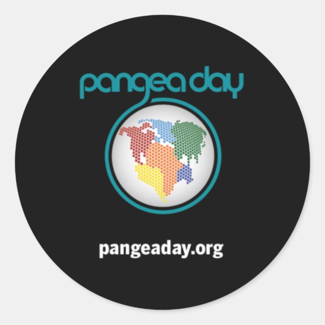 Pangea Day Stickers (Front)