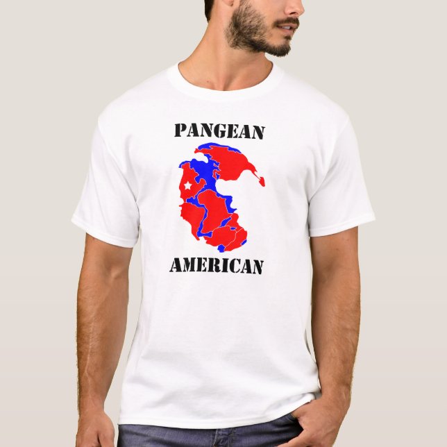 Pangean American T-Shirt (Front)