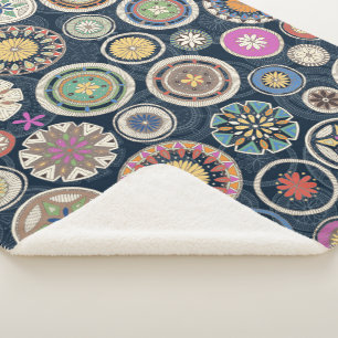 pango mandala echo sherpa blanket