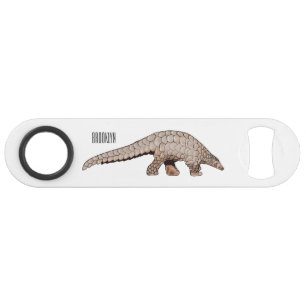 Pangolin cartoon illustration