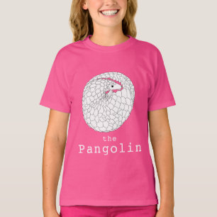 Pangolin Endangered Species Animal Wildlife Art T-Shirt