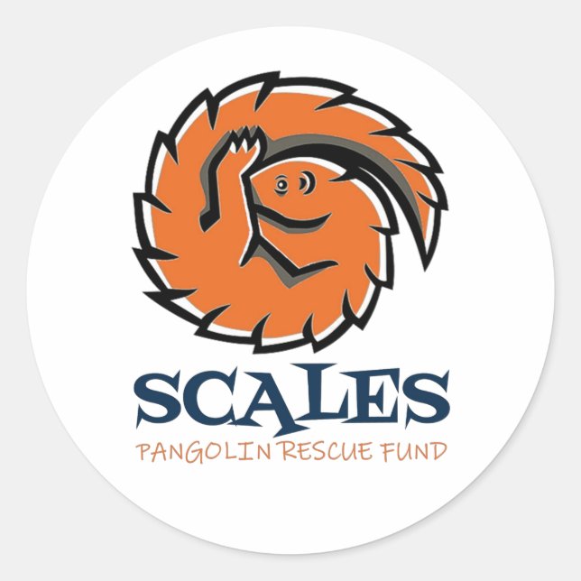 Pangolin Rescue Fund Sticker (Front)