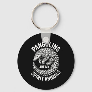 Pangolins Srit Animals Funny Pangolin  Key Ring
