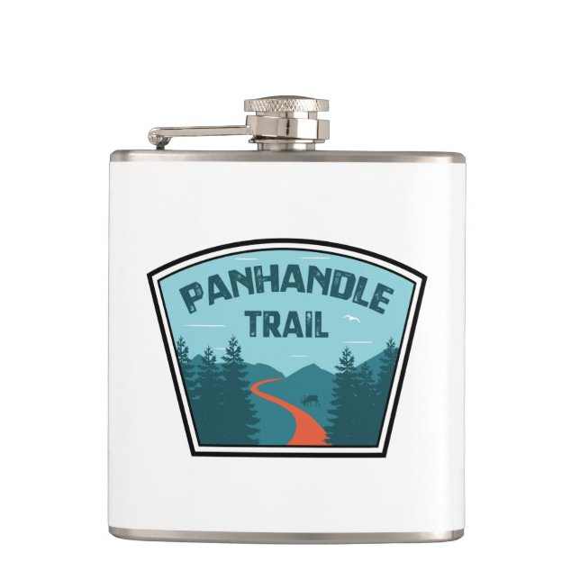 Panhandle Trail Hip Flask (Front)