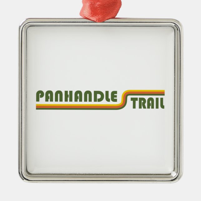 Panhandle Trail Metal Tree Decoration (Front)