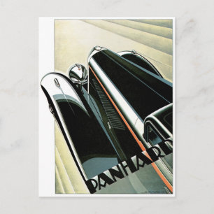 Panhard Automobile Vintage Postcard