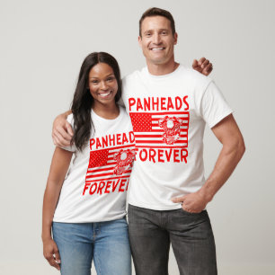 Panheads Forever © FB @ #USAPatriotGraphics  T-Shirt