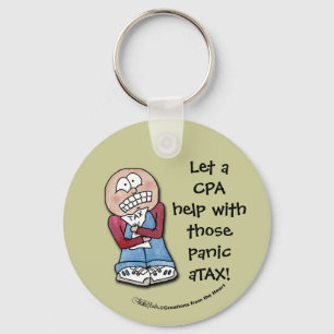 Panic aTAX! Key Ring